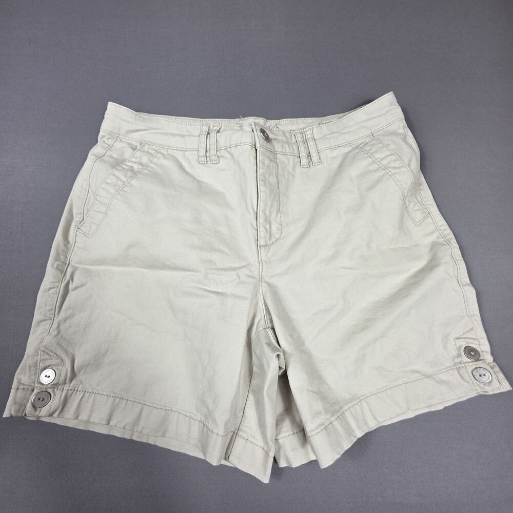 Gloria Vanderbilt Shorts All Around Slimming Effect Women's Sz 6 Style 'Violet'